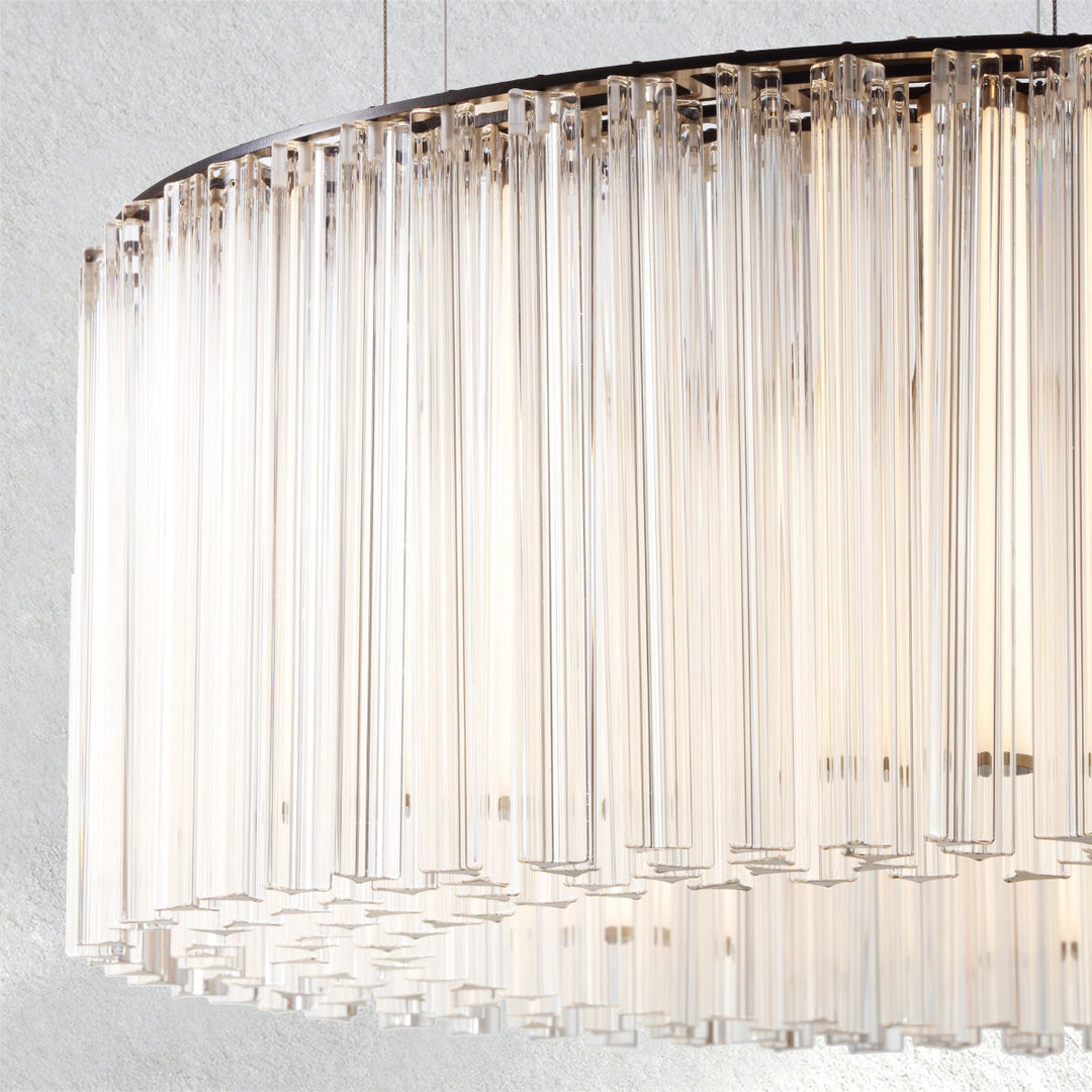 Carey Rainfall Round Chandelier