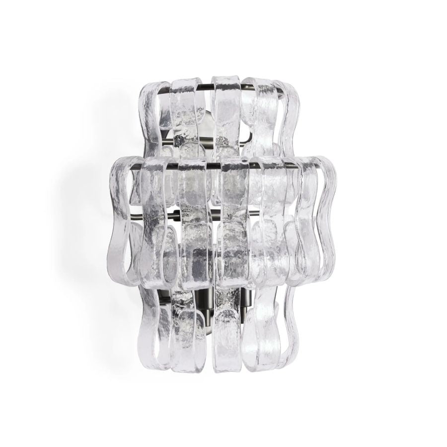 Elleson Glass Wall Sconce 12"W