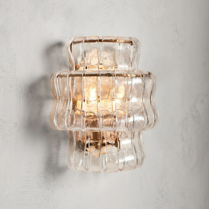 Elleson Glass Wall Sconce 12"W