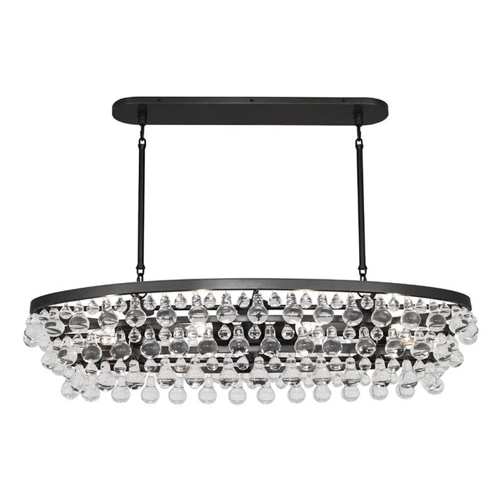 Abbe Bling Oval Chandelier 8-Light