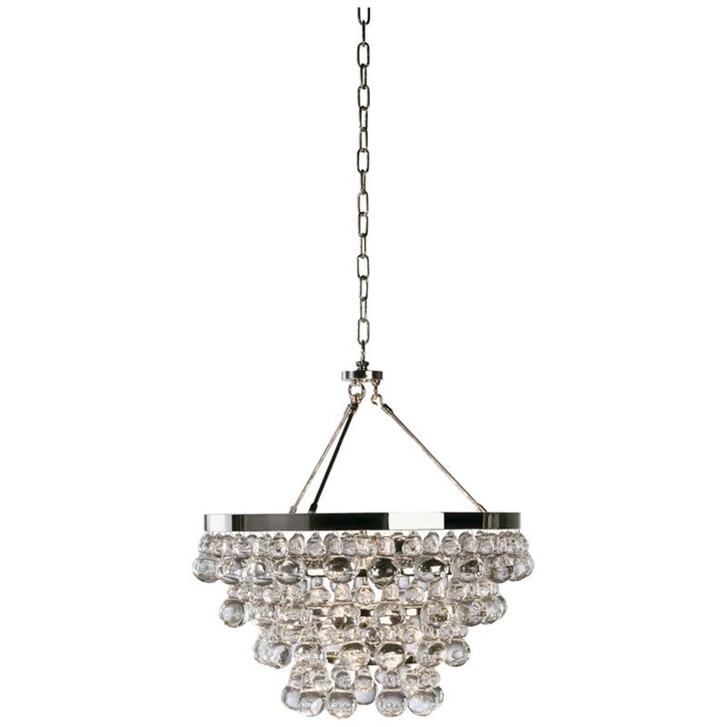 Abbe Bling Round Chandelier 4-Light