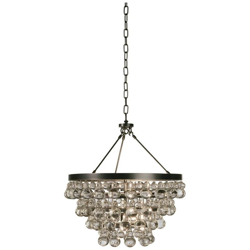 Abbe Bling Round Chandelier 4-Light