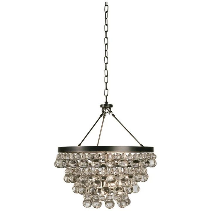 Abbe Bling Round Chandelier 4-Light