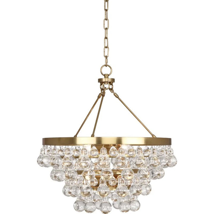 Abbe Bling Round Chandelier 4-Light