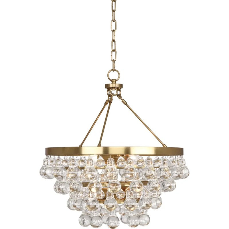 Abbe Bling Round Chandelier 4-Light