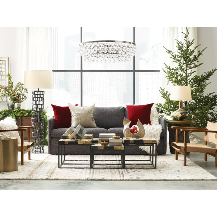 Abbe Bling Round Chandelier 6-Light