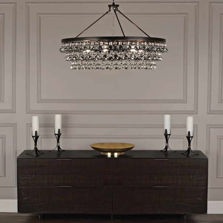 Abbe Bling Round Chandelier 6-Light