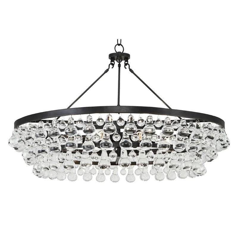 Abbe Bling Round Chandelier 6-Light