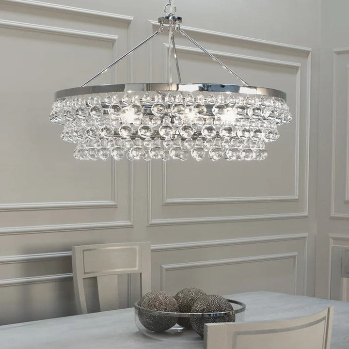Abbe Bling Round Chandelier 6-Light
