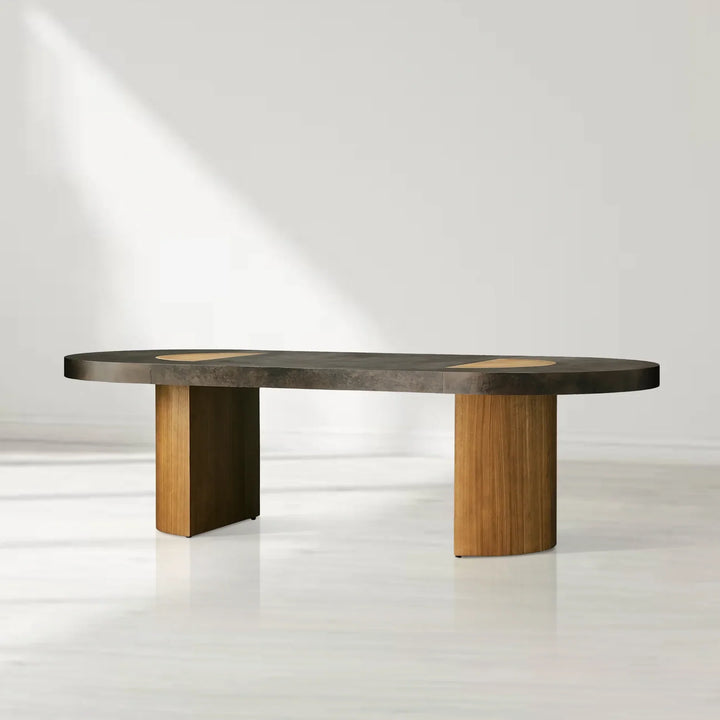 Acacius Rectangular Reclaimed Wood Dining Table