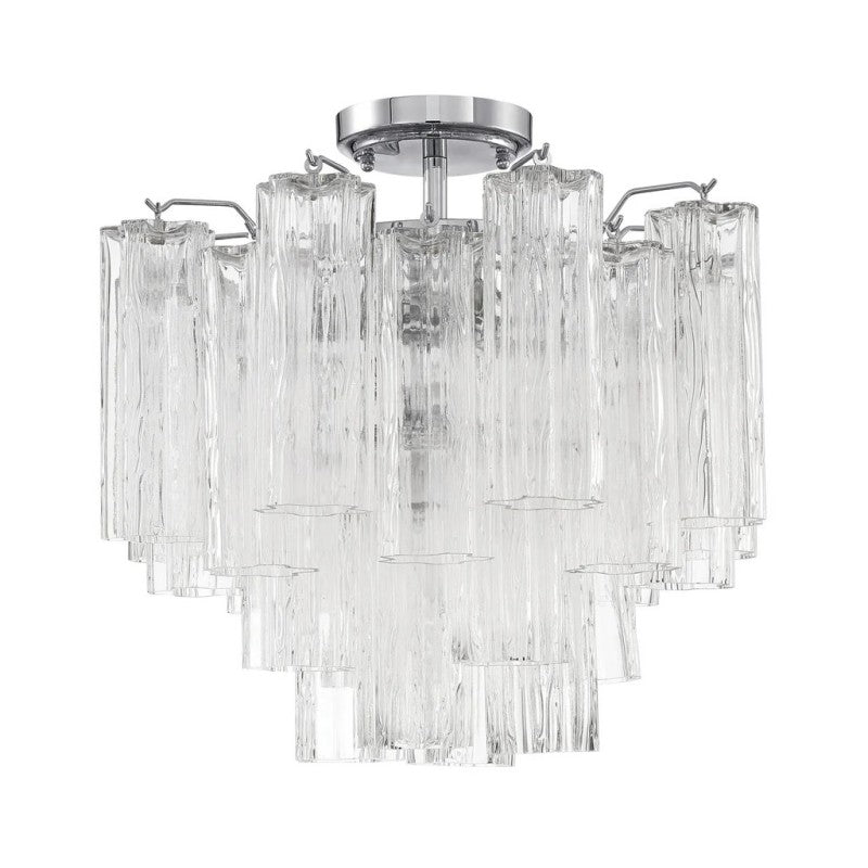 Addis 4-Light Semi Flush Mount