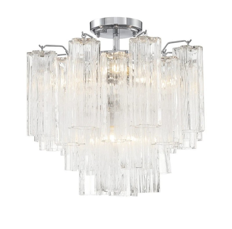 Addis 4-Light Semi Flush Mount