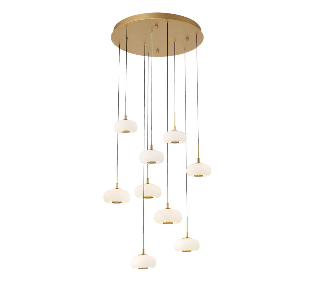 Adelly 9 Light Round LED Chanderlier