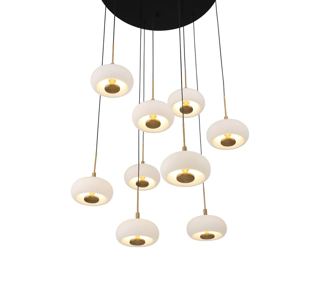 Adelly 9 Light Round LED Chanderlier