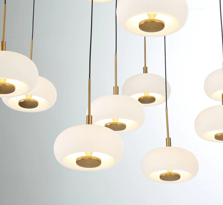 Adelly 9 Light Round LED Chanderlier