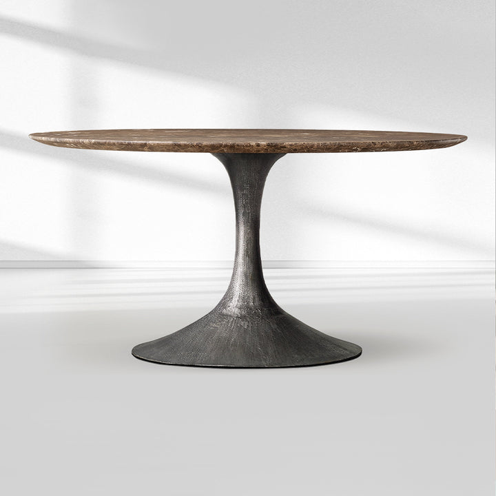 Adol Stone Round Dining Table