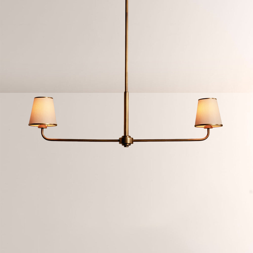 Adrie 2-Light Torch-inspired Chandelier