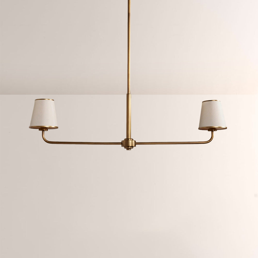Adrie 2-Light Torch-inspired Chandelier