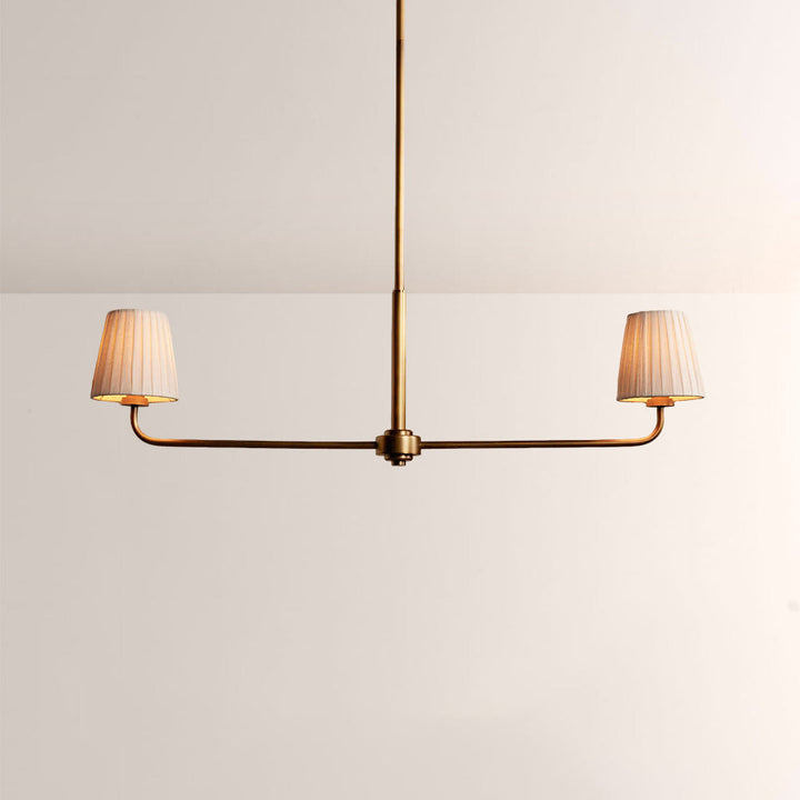 Adrie 2-Light Torch-inspired Chandelier