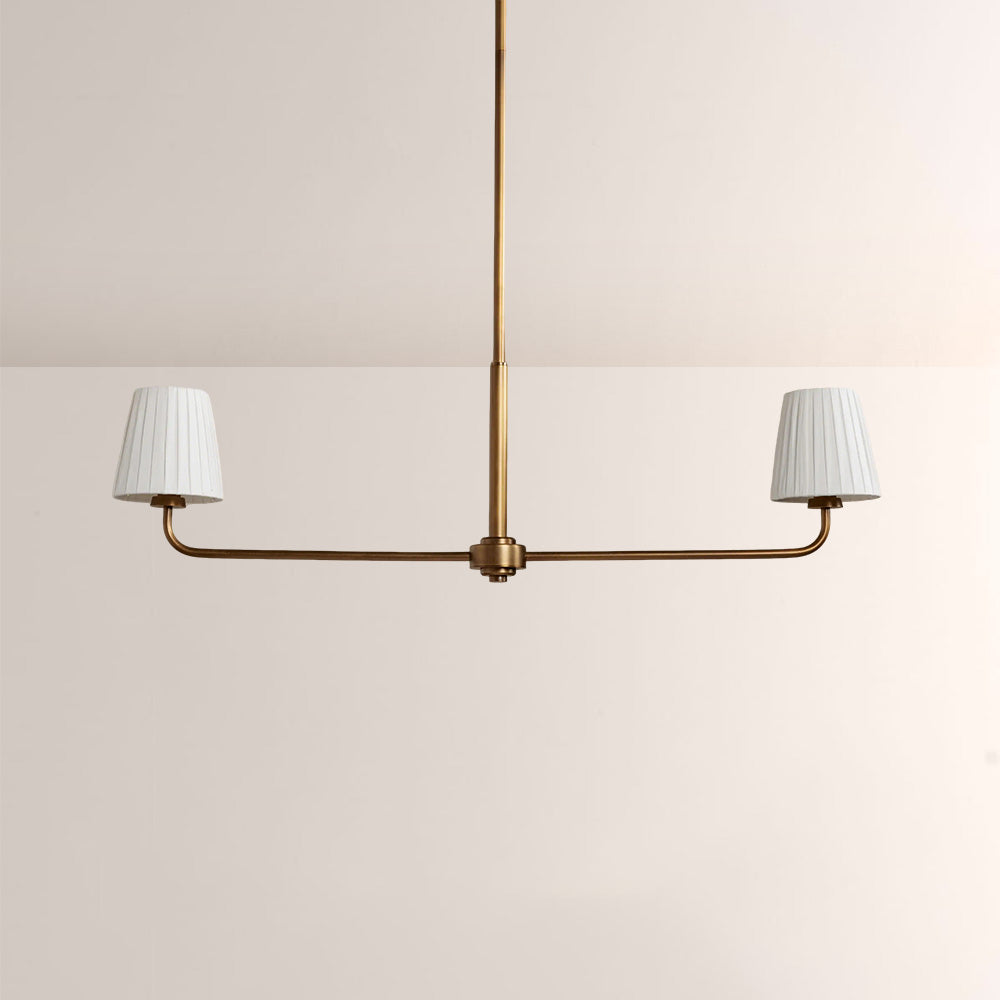 Adrie 2-Light Torch-inspired Chandelier