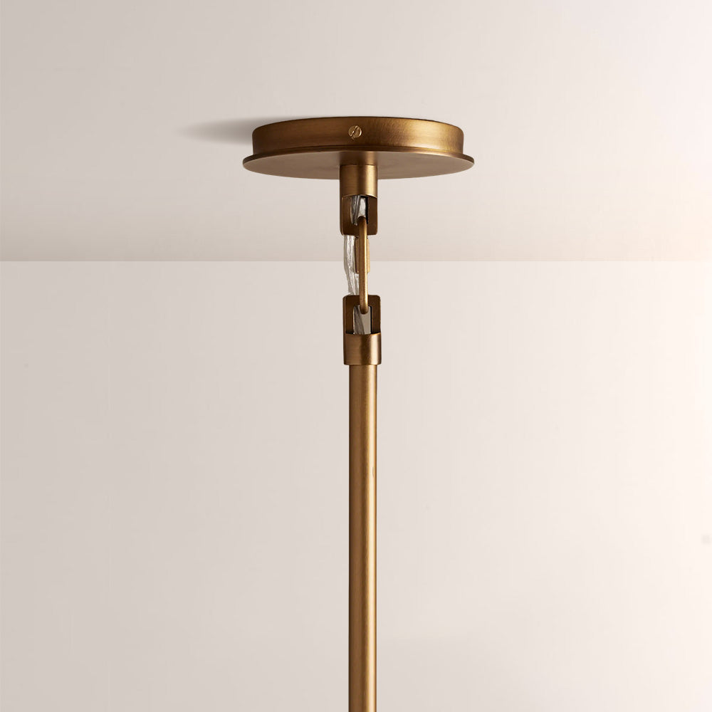 Adrie 2-Light Torch-inspired Chandelier