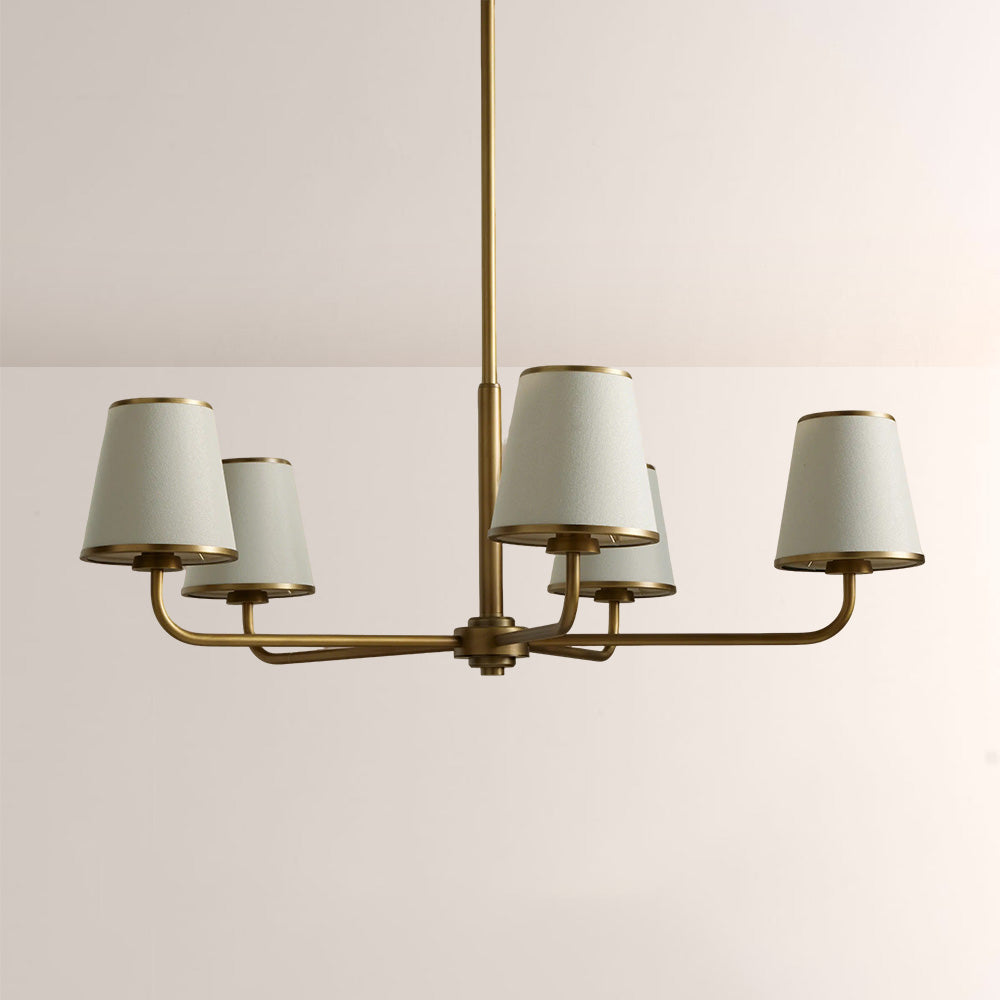 Adrie Torch-inspired Round Chandelier