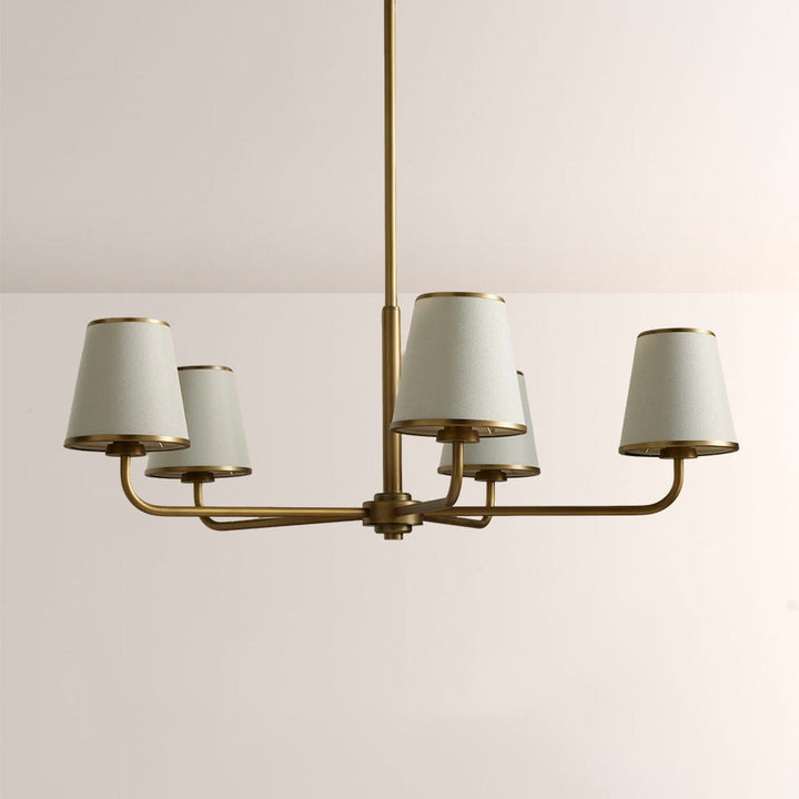 Adrie Torch-inspired Round Chandelier