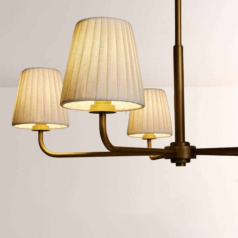 Adrie Torch-inspired Round Chandelier