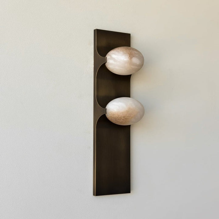 Alabaster Bridge Wall Sconce