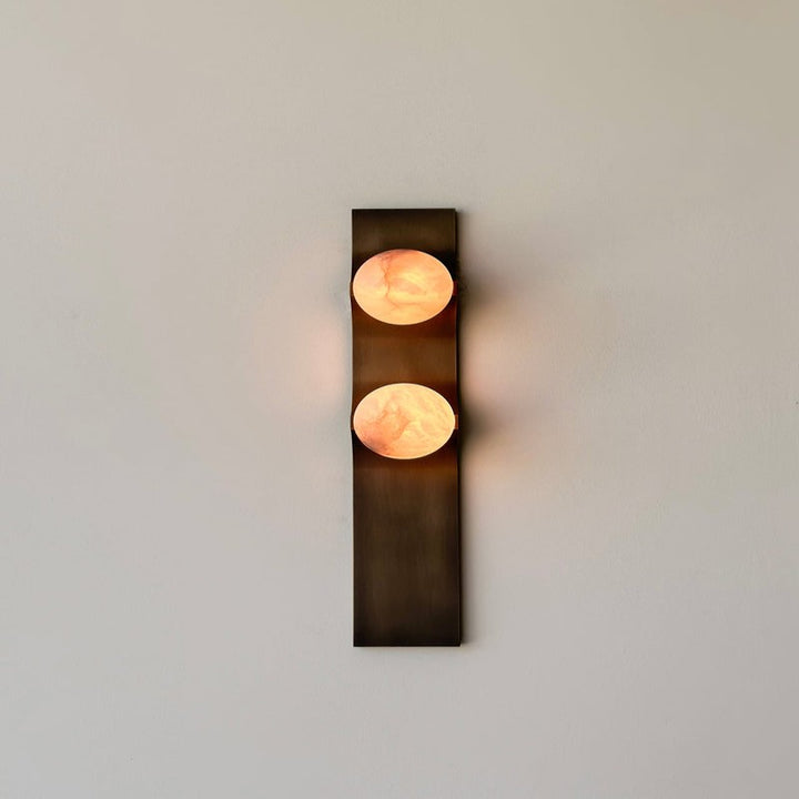 Alabaster Bridge Wall Sconce