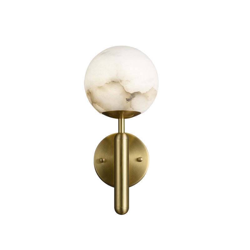 Alabaster Global Wall Light for Bedroom