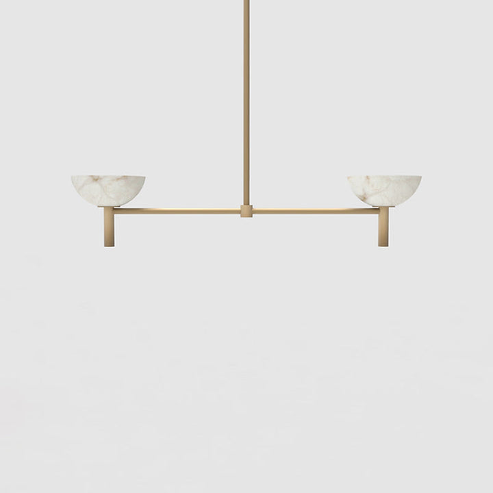 Alabaster Kitchen Island Pendant Light