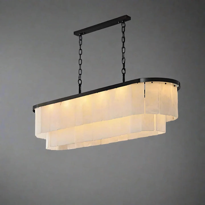 Alabaster Natural Chandelier