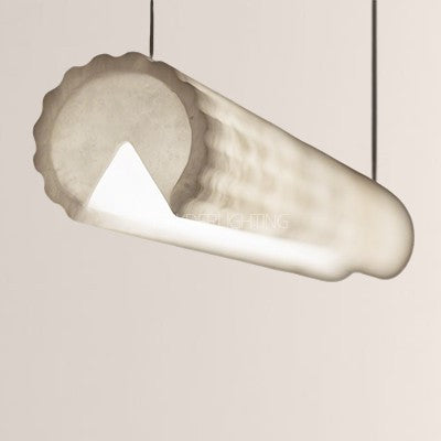 Alabaster Roll Chandelier