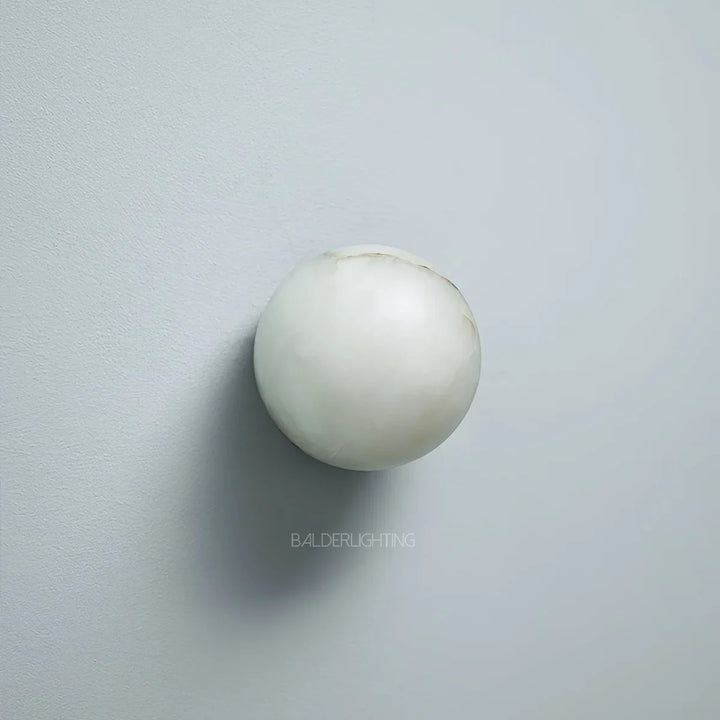 Alabaster Totem Wall Sconce