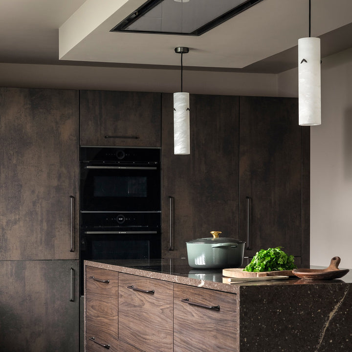 Alabaster Round Cluster Deco Pendant