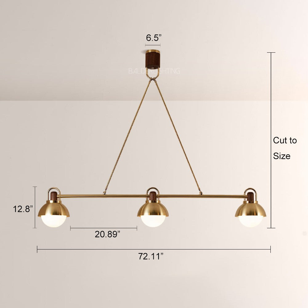 Alan 3-Light Chandelier
