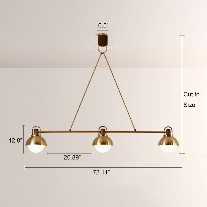 Alan 3-Light Chandelier