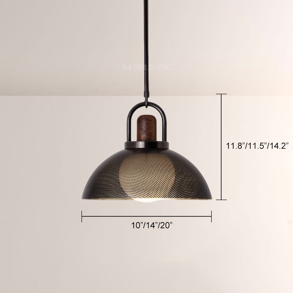 Alan Perforated Pendant