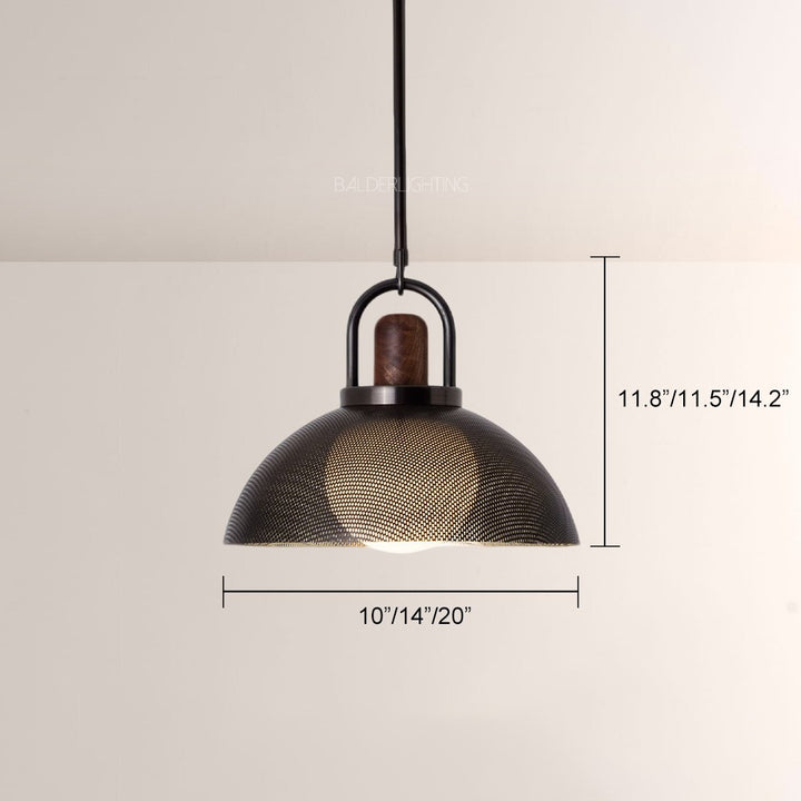 Alan Perforated Pendant