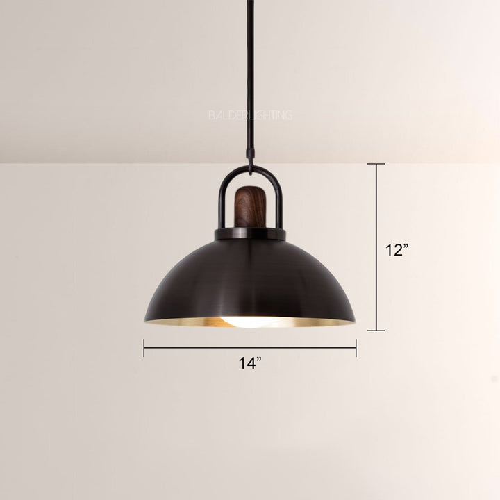 Alan Metal Pendant