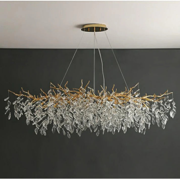 Albero Modern French-Style Branch Crystal Chandelier