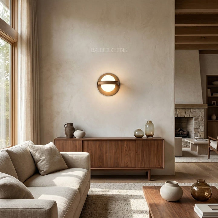 Alexia Wood Wall Sconce