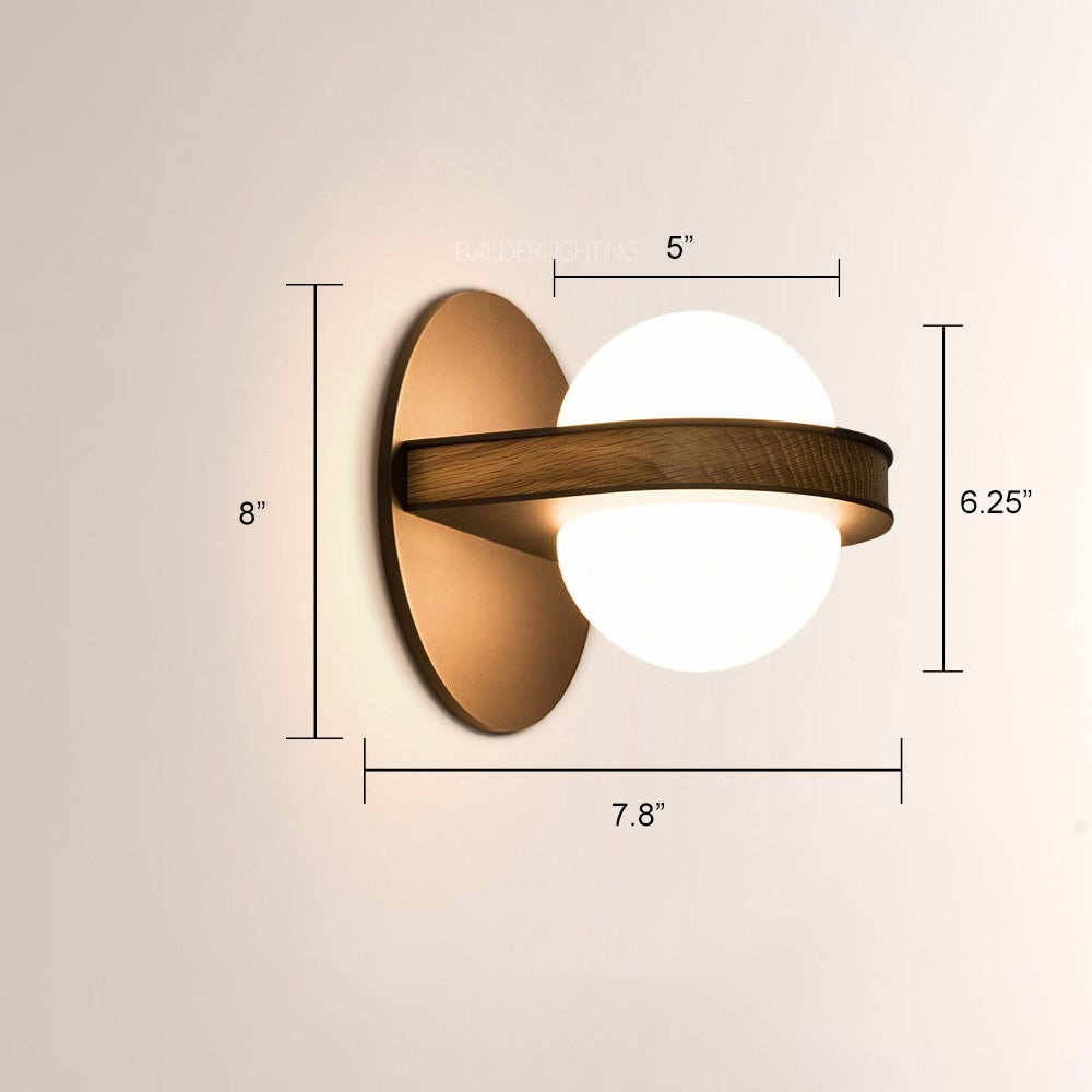 Alexia Wood Wall Sconce