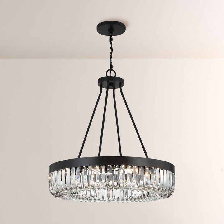 Alisa 1-Tier 10 Light Chandelier 28"