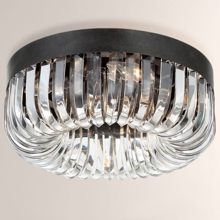 Alisa 5 Light Round Flushmount 15"