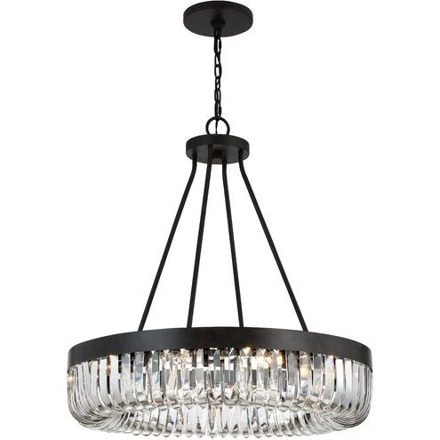 Alisa 1-Tier 10 Light Chandelier 28"