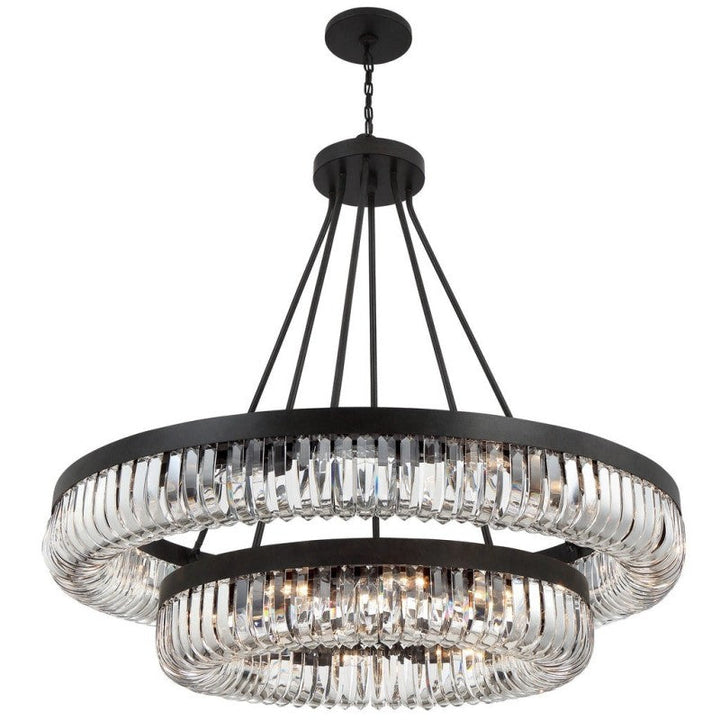 Alisa 2-Tier 26 Light Chandelier 42”
