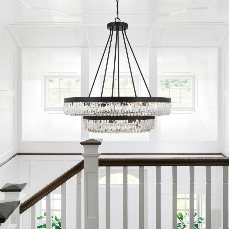 Alisa 2-Tier 26 Light Chandelier 42”