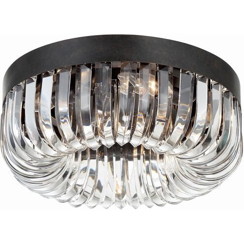 Alisa 5 Light Round Flushmount 15"